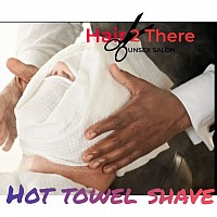 Hot towel shave, straight razor shave